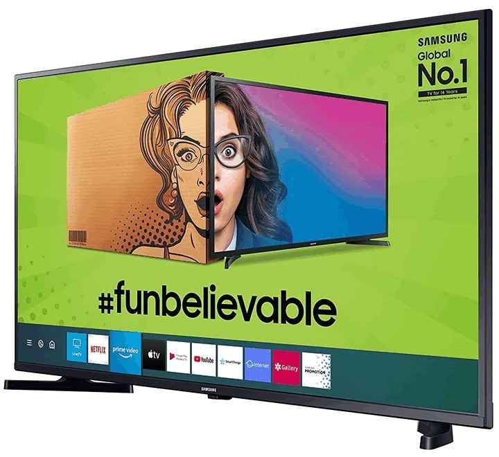 Samsung Series 5 T5350 108 cm (43 inch) FHD LED Smart TV (UA43T5350AKXXL Black)